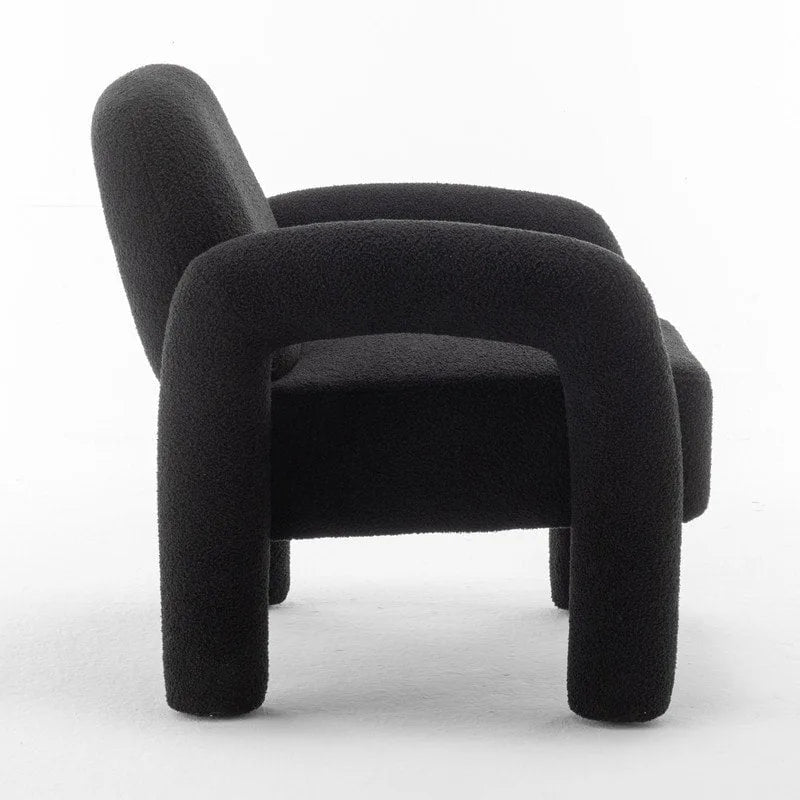 SEYNAR Modern Unique Design Upholstered Accent Chair for Living Room