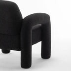 SEYNAR Modern Unique Design Upholstered Accent Chair for Living Room
