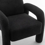 SEYNAR Modern Unique Design Upholstered Accent Chair for Living Room