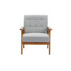 Mid-Century Modern Accent solid wood chair, for Living Room Bedroom Studio chair