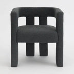 KINWELL 24 Wide Boucle Upholstered Armchair (Set of 2)
