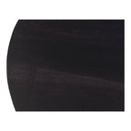 Aurelle Home Modern Solid Acacia Wood Round Base Coffee Table