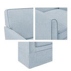 510 Design Paula Slipcover Accent Armchair - 30W x 30.5D x 33H