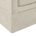 510 Design Paula Slipcover Accent Armchair - 30W x 30.5D x 33H