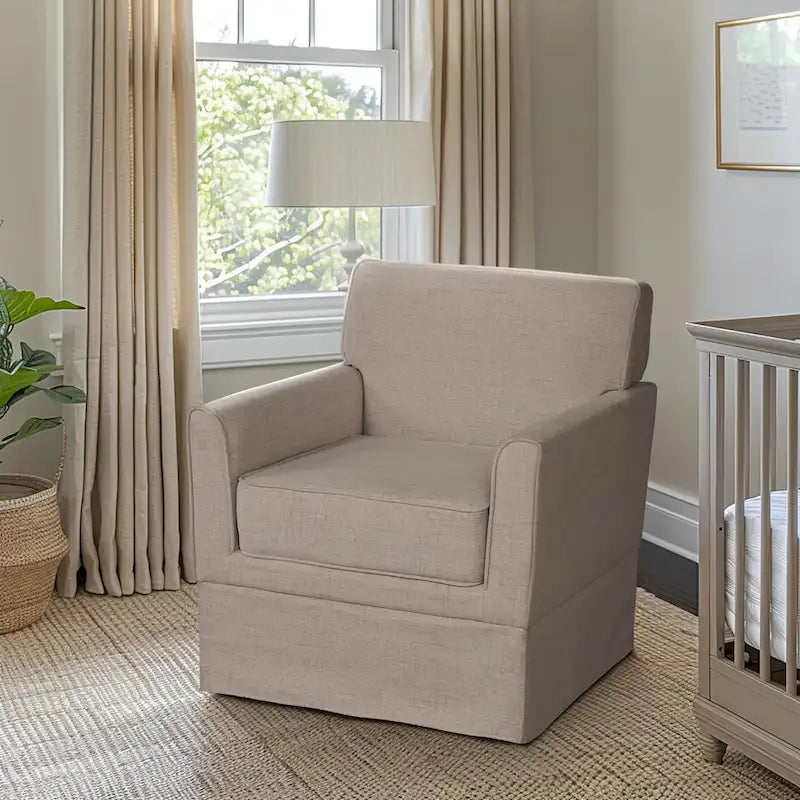 510 Design Paula Slipcover Accent Armchair - 30W x 30.5D x 33H