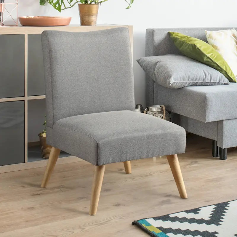 Pind Mid-Century Modern Fabric Padded Accent Chair by Furniture of America