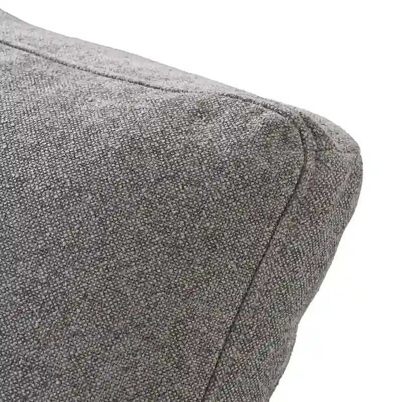 120 inch Contemporary Soft Commix Down Filled Cushions 3-Piece Sectional Sofa