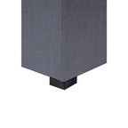 MJL Furniture Solid 4 Button Tufted Square Ottoman