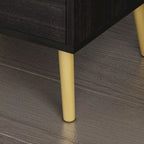 One Drawer Nightstand With One Open Shelf
