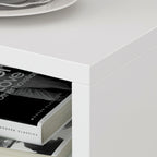One Drawer Nightstand With One Open Shelf