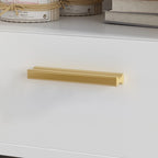 One Drawer Nightstand With One Open Shelf