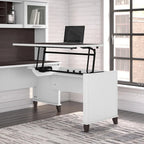 Bush Furniture Somerset 42W 3 Position Sit to Stand Return
