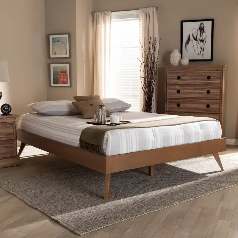 Carson Carrington Ulvsta Contemporary Platform Bed Frame