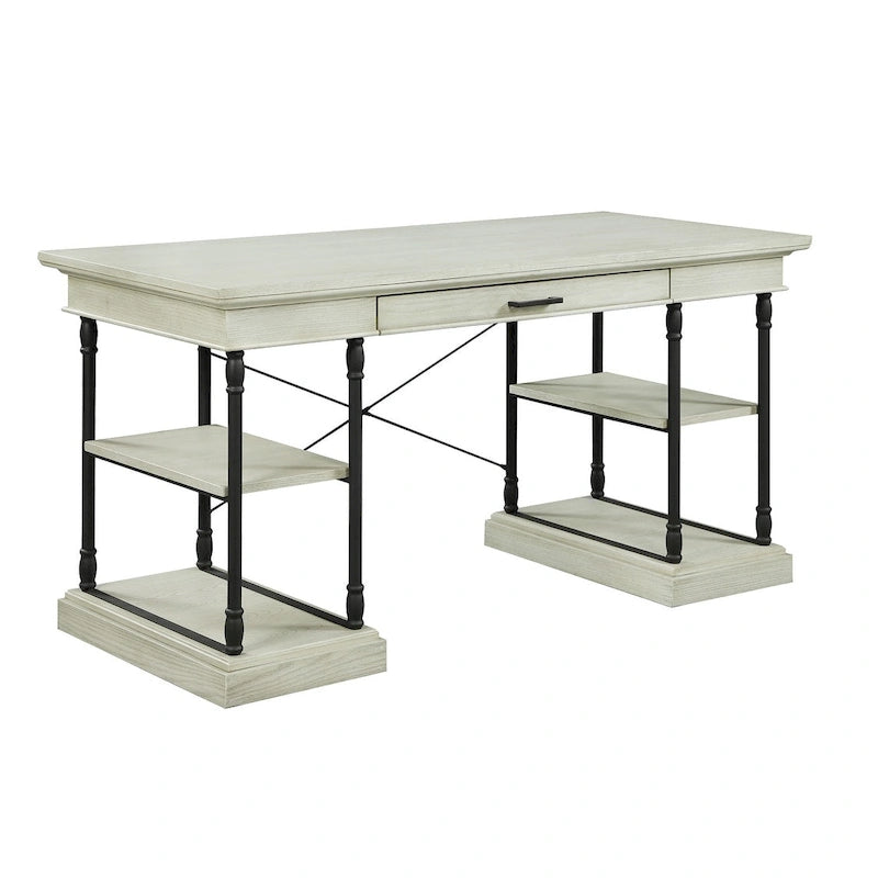 Corvus Ursula 59 1-Drawer Wooden Computer Writing Desk