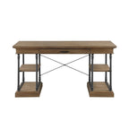 Corvus Ursula 59 1-Drawer Wooden Computer Writing Desk