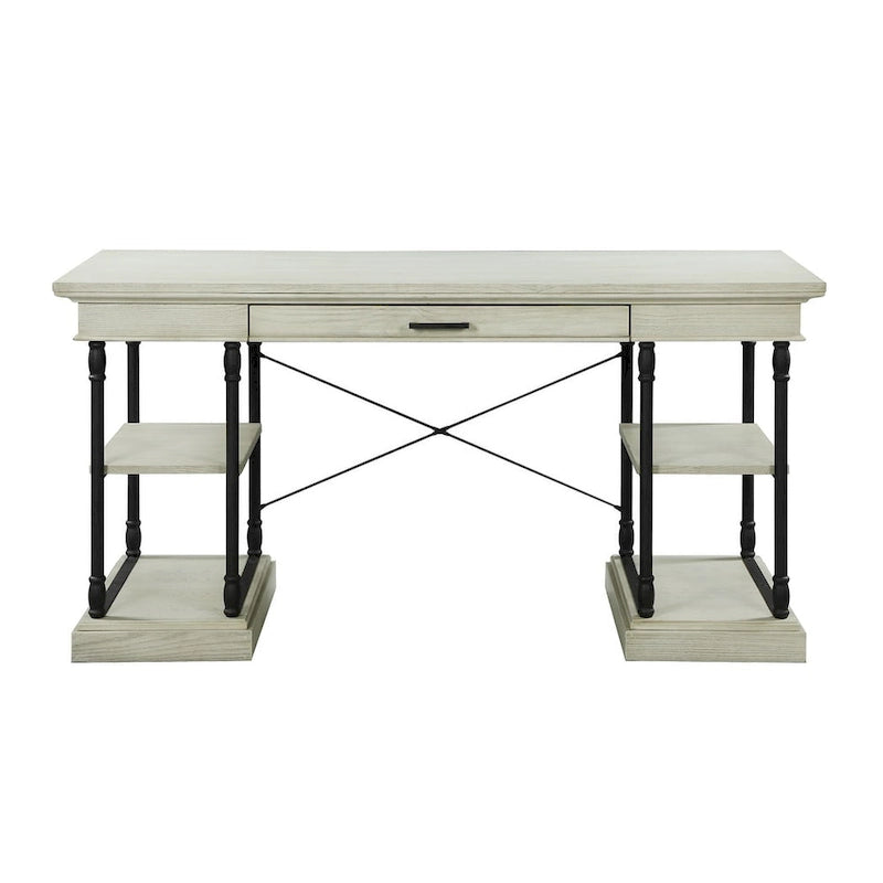 Corvus Ursula 59 1-Drawer Wooden Computer Writing Desk