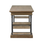 Corvus Ursula 59 1-Drawer Wooden Computer Writing Desk