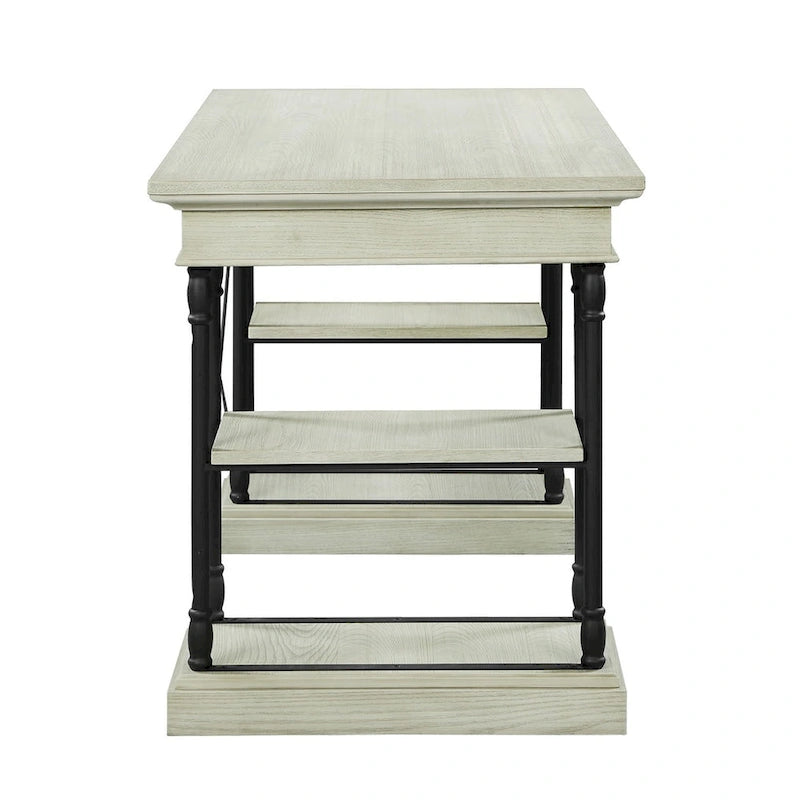 Corvus Ursula 59 1-Drawer Wooden Computer Writing Desk
