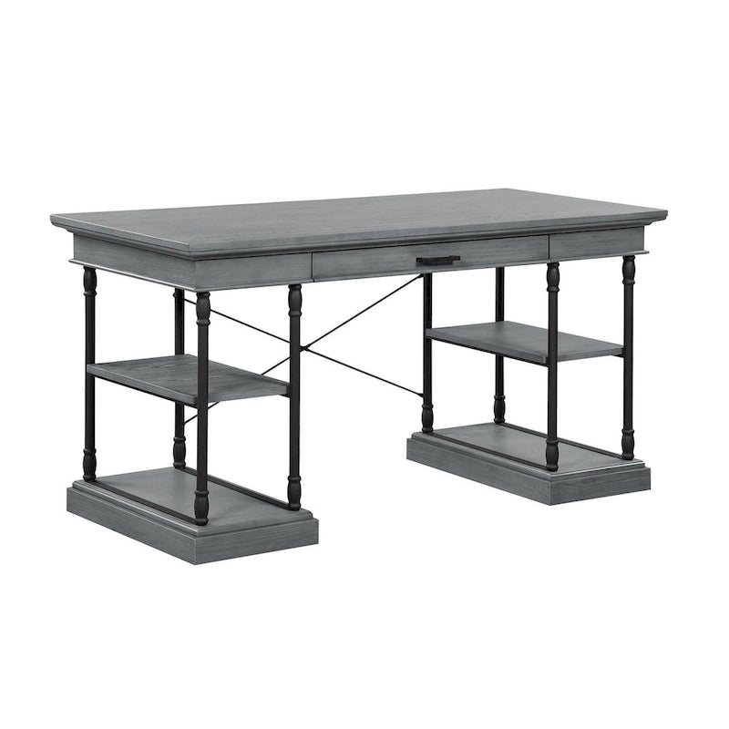 Corvus Ursula 59 1-Drawer Wooden Computer Writing Desk