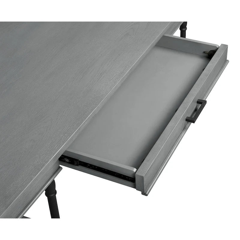 Corvus Ursula 59 1-Drawer Wooden Computer Writing Desk