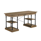 Corvus Ursula 59 1-Drawer Wooden Computer Writing Desk