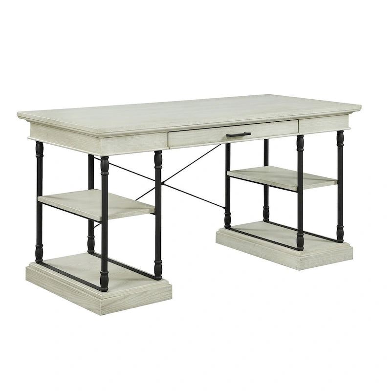 Corvus Ursula 59 1-Drawer Wooden Computer Writing Desk