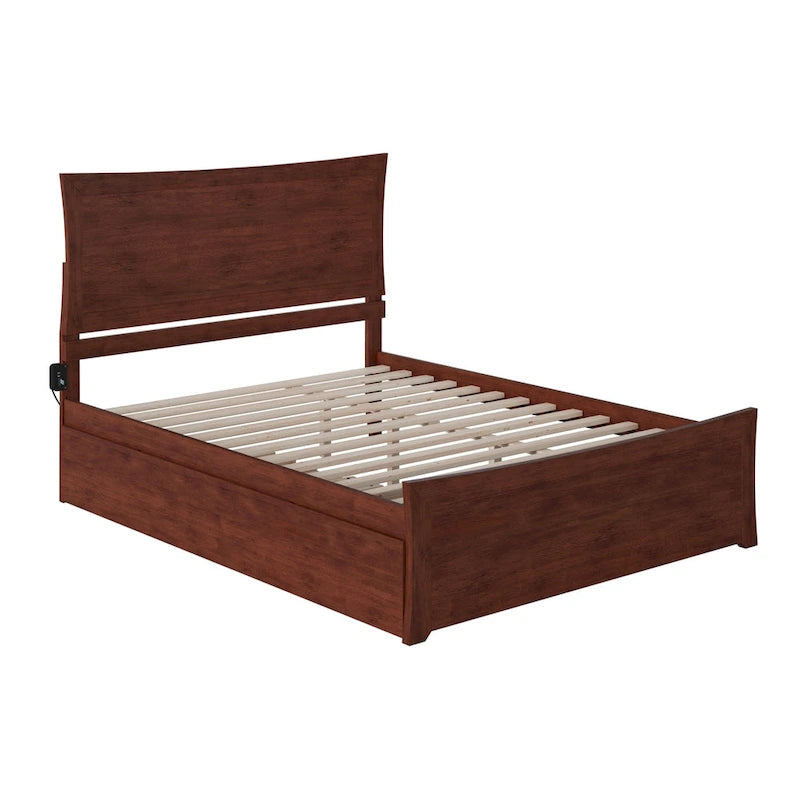 AFI Metro Platform Bed with Matching Footboard & Trundle