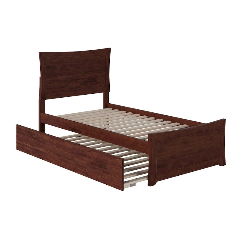AFI Metro Platform Bed with Matching Footboard & Trundle
