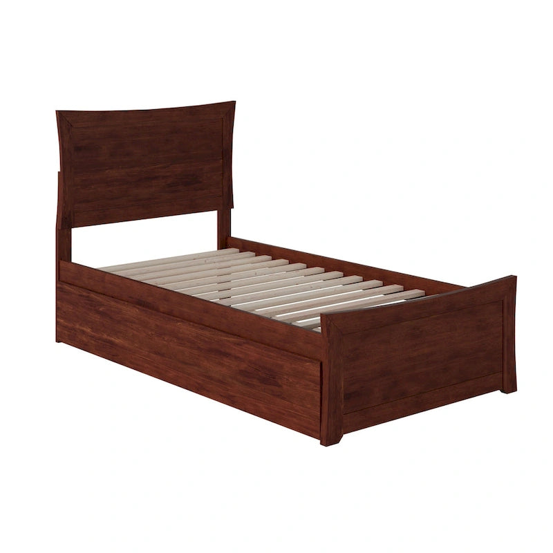 AFI Metro Platform Bed with Matching Footboard & Trundle