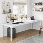 78.7 Inches Extra Long Computer Desk 2 Person Desk Large Writing Desk