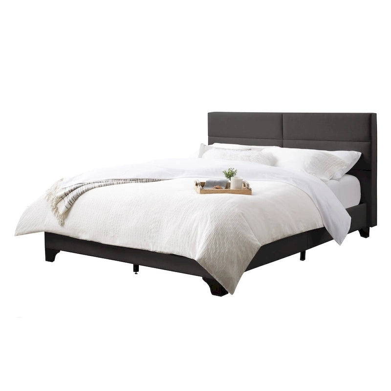 Bellevue Queen Rectangle Panel Upholstered Bed