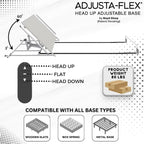 Adjustable Base Kit with Wireless Remote - Lightweight Power Bed Frame Kit, Quick Easy Installation, Heavy Duty Support