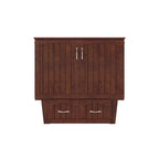 Sydney Twin Murphy Bed Chest with 6 inch Mattress