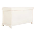 SAFAVIEH Euphemia Brown Woven Storage Basket Bench - 33.5 x 16.1 x 19.9 - 34Wx16Dx20H