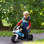 Aosom 6V Kids Motorcycle Licensed BMW, Toddler Motorcycle with Headlight, Music, 3 Wheeled Electric Motorcycle for Kids, Gift for Boys & Girls