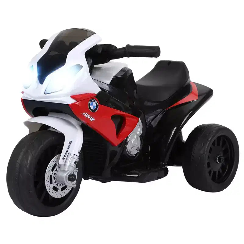 Aosom 6V Kids Motorcycle Licensed BMW, Toddler Motorcycle with Headlight, Music, 3 Wheeled Electric Motorcycle for Kids, Gift for Boys & Girls