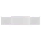 SEI Furniture Remote Controlled LED Electric Fireplace with Mantel in White Stone and Storage