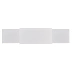SEI Furniture Remote Controlled LED Electric Fireplace with Mantel in White Stone and Storage