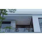 AFX Beverly 1 - Light Flush Mount in Satin Nickel