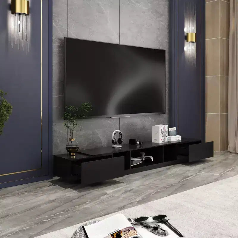 Famapy TV Stand with Storage Drawers and Shelves