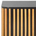Anahi 2 Door 2 Shelf Media Stand - MED1501 - Black/Natural - Safavieh