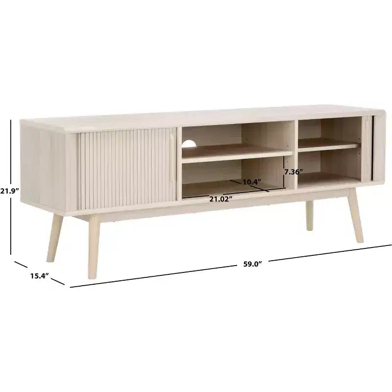 Aphra 2 Door 2 Shelf Media Stand - MED9624 - Safavieh