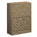 Famapy Entryway Shoe Cabinet With Flipped 2 Drawers