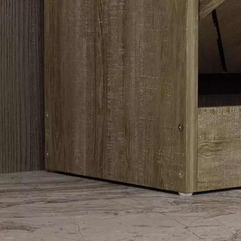 Famapy Entryway Shoe Cabinet With Flipped 2 Drawers