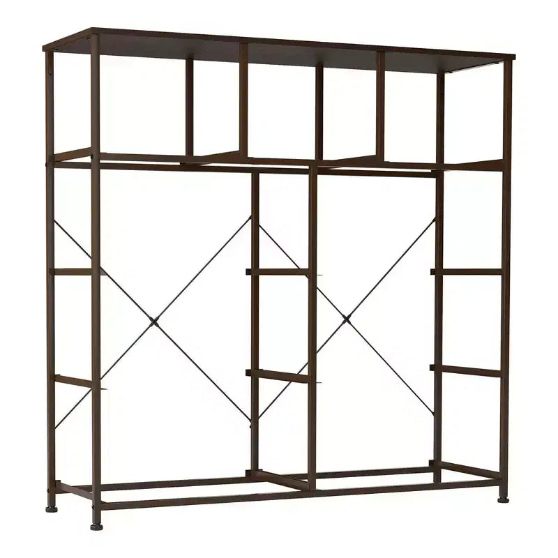 Crestlive Products 9-Drawer Extra Wide Fabric Dresser for Bedroom Clothes Storage Tower with Sturdy Steel Frame Wood Top Easy Pull Bins Wood Handles