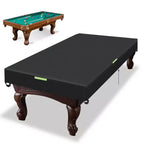 GARPROVM 8Ft Heavy Duty Leatherette Billiard Pool Table Cover Furniture Cover Waterproof