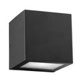 Quorum Lighting Ion LED Outdoor Wall Mount, 1 Light, Aluminum, Noir Finish
