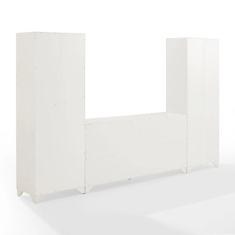Crosley Tara 3Pc Sideboard And Pantry Set - 15x108.5x67.75
