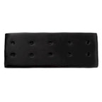 Caine Modern and Contemporary Velvet Wood Storage Bench