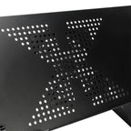 Adjustable Folding Laptop Desk for Bed Couch with Fan & Mouse Pad